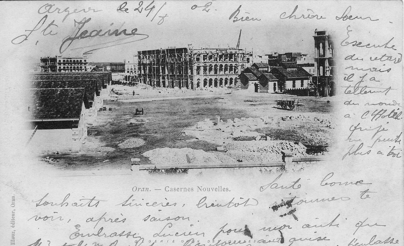 ARZEW  Les casernes Nouvelles 1902.jpg
